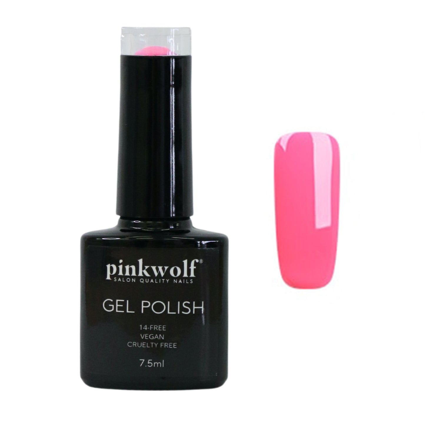 Pinkwolf gel nail polish pink 7.5ml bottle